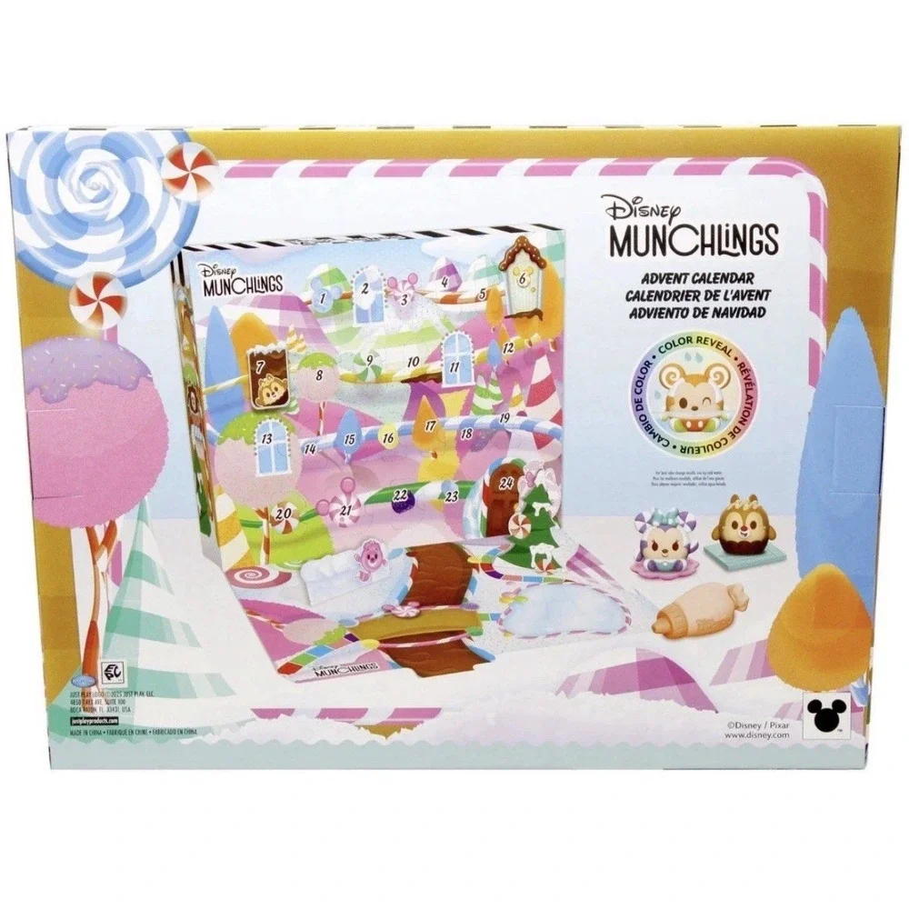 NSIB 2025 DISNEY MUNCHLINGS ADVENT CALENDAR 24 SURPRISES! Sealed‎ Brand New